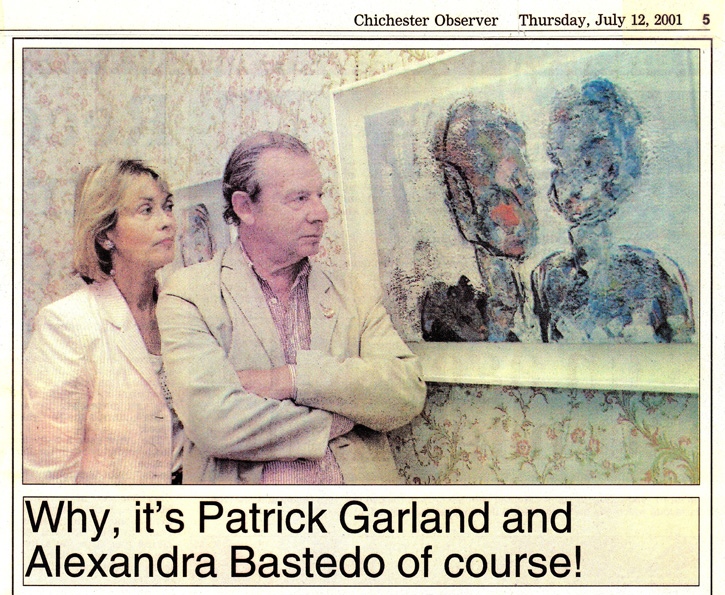 Alexandra Bastedo & Patrick Garland, Johnson Press